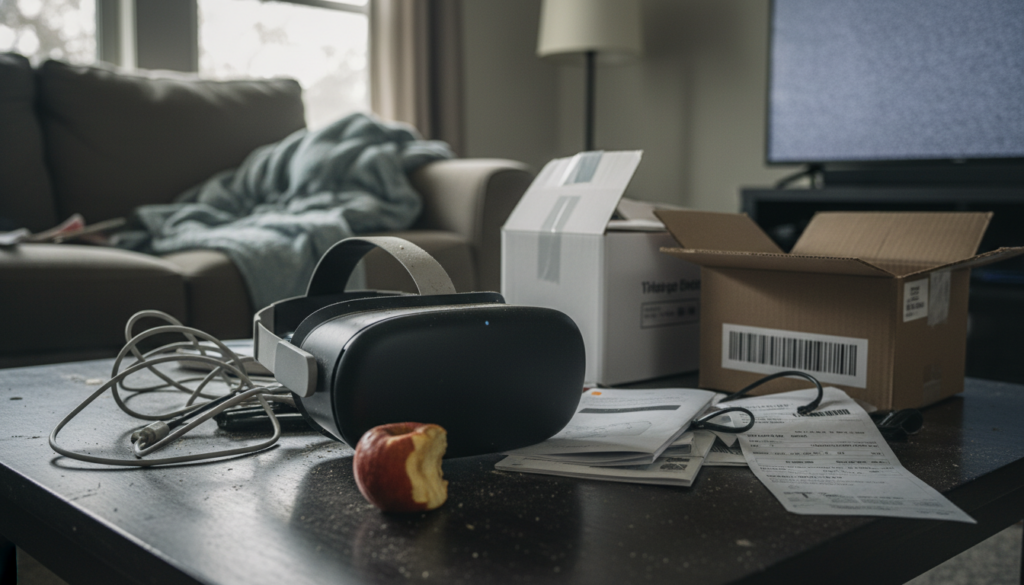 Editorial photograph for article about: Apple\'s Vision Pro Stumble Reveals Why Spatial Computing Isn\'t Ready for Prime Time