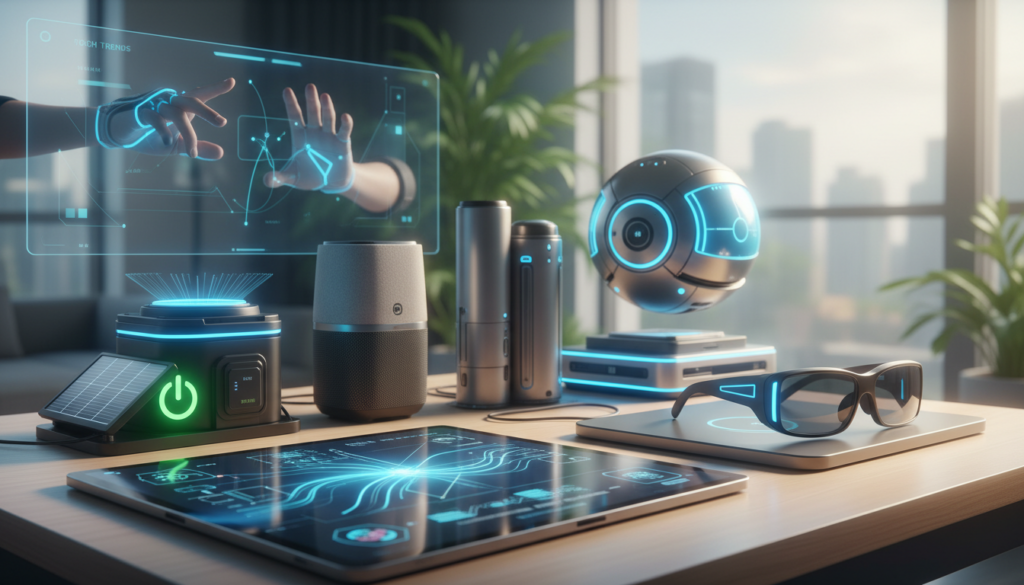 Editorial photograph for article about: Top 7 Tech Trends That Will Shape Consumer Electronics in 2026