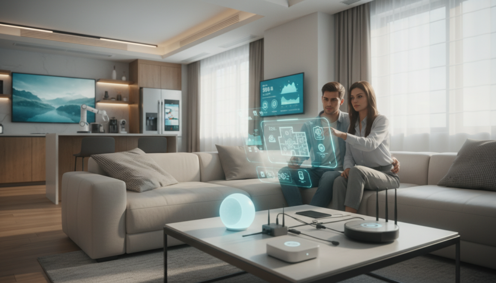 Editorial photograph for article about: A Beginner\'s Guide to Building Your First Smart Home in 2026