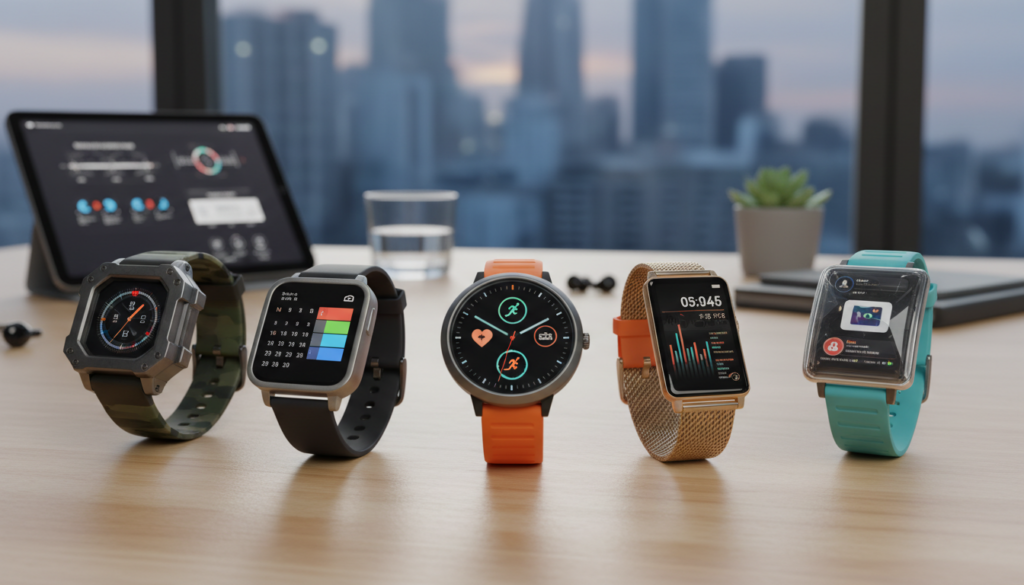 Editorial photograph for article about: How to Choose the Right Smartwatch for Your Lifestyle in 2026