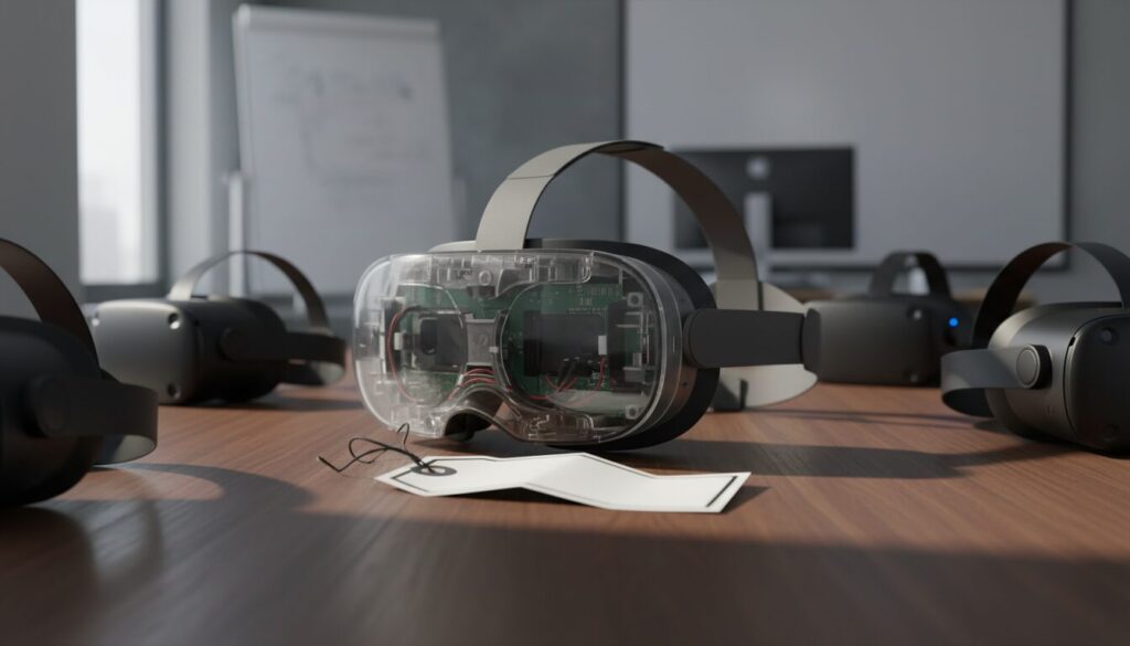 Editorial photograph for article about: Vision Pro 2\'s ,999 Price Tag Signals Apple\'s Surrender in the Spatial Computing Wa